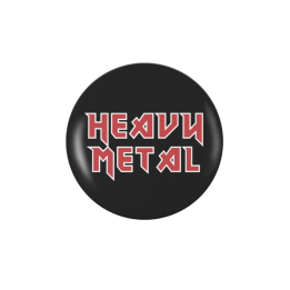 Badge personnalisé Heavy Metal