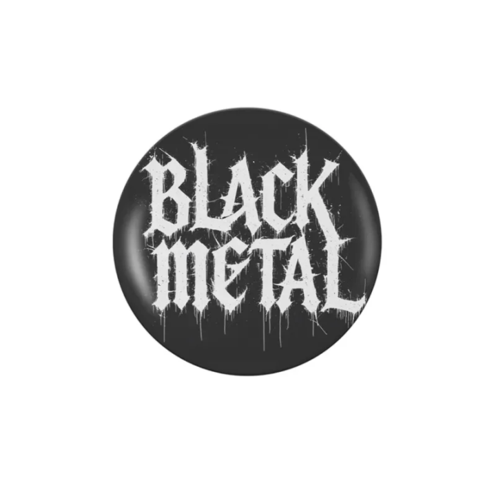 Badge personnalisé Black Metal
