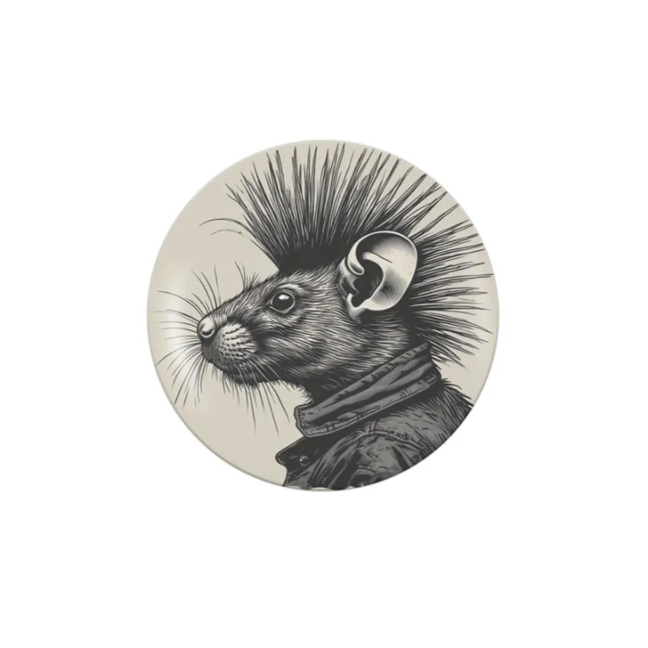 Rat Punk - Badge