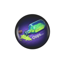 Badge personnalisé Oops