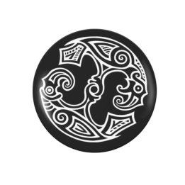 Décapsuleur aimanté personnalisé Hugin et Munin