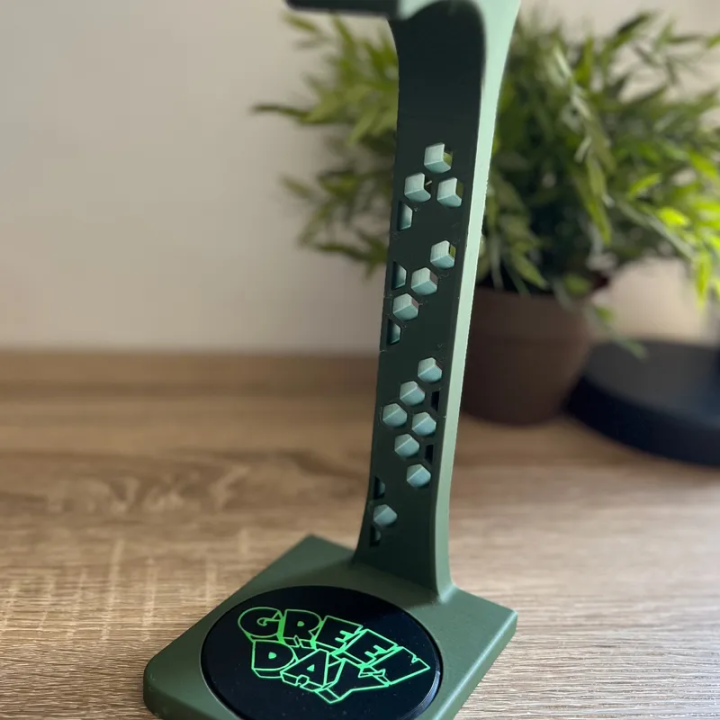 Porte casque audio kaki