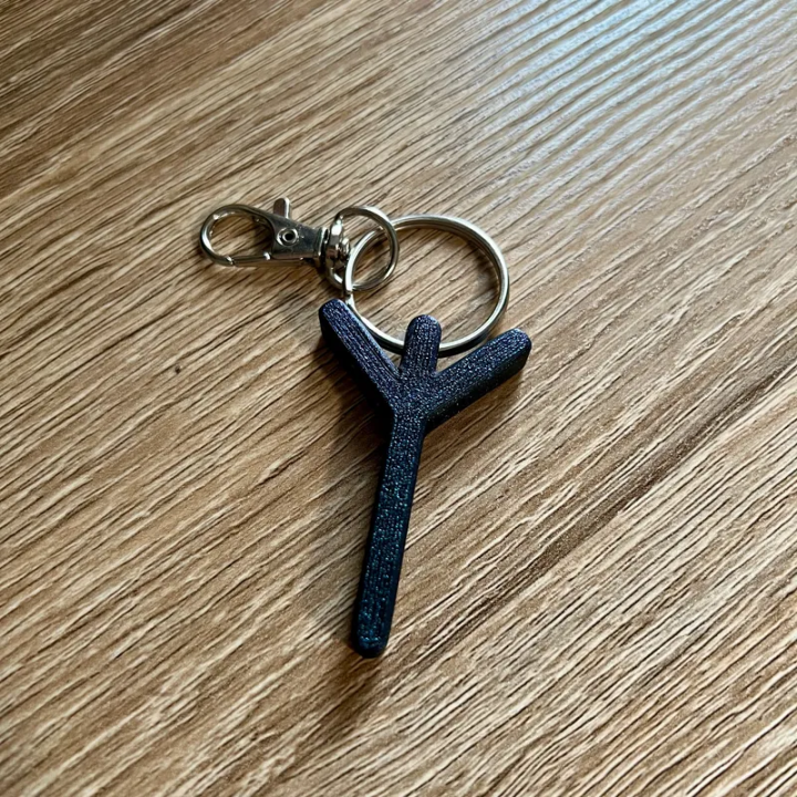 Porte-clé Rune Algiz