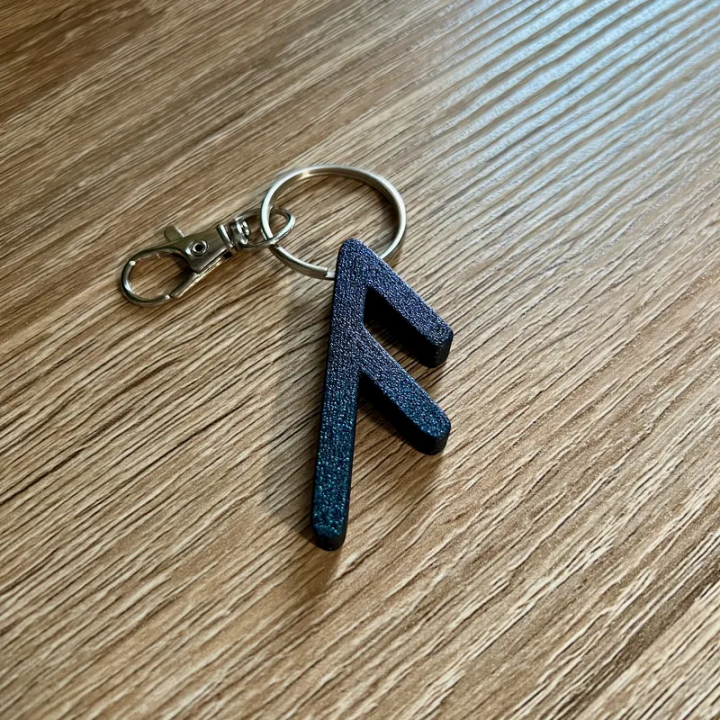 Porte-clés Rune Ansuz