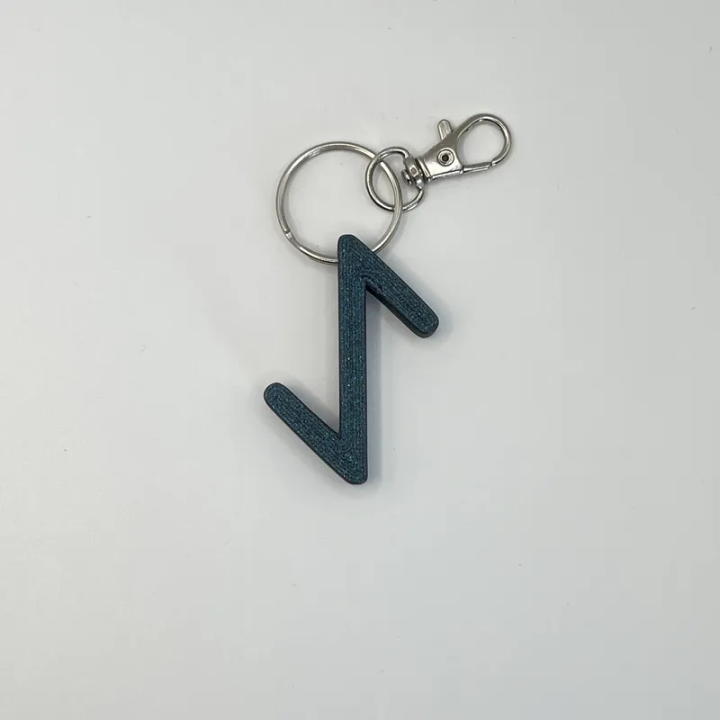 Porte-clés Rune Eihwaz