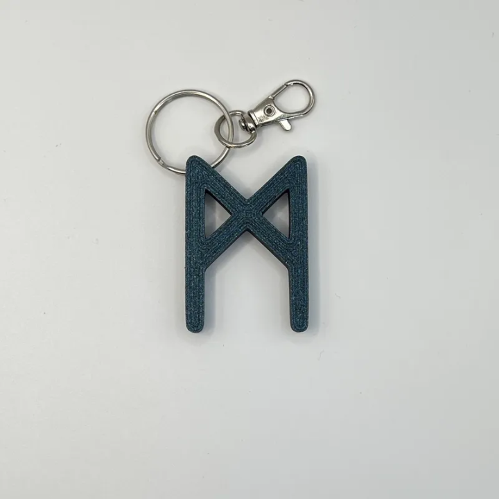 Porte clés Rune Mannaz
