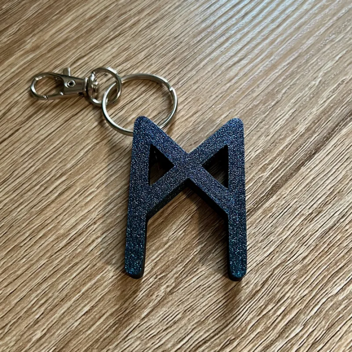 Porte clés Rune Mannaz