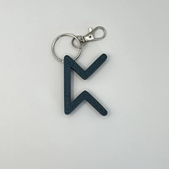 Porte clés Rune Perthro