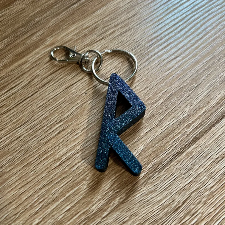 Porte clés Rune Raido