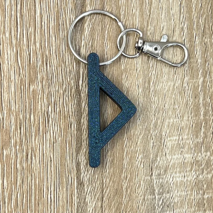 Porte clés Rune Thurisaz