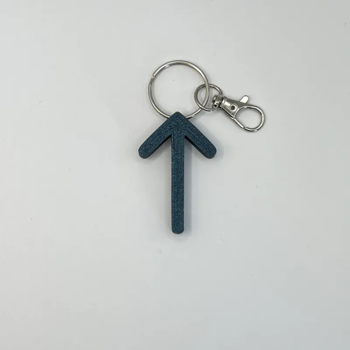 Porte clés Rune Tiwaz