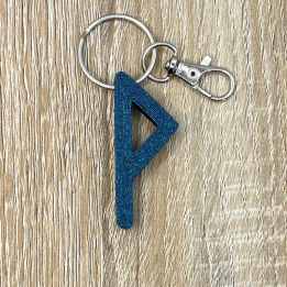 Porte clés Rune Wunjo