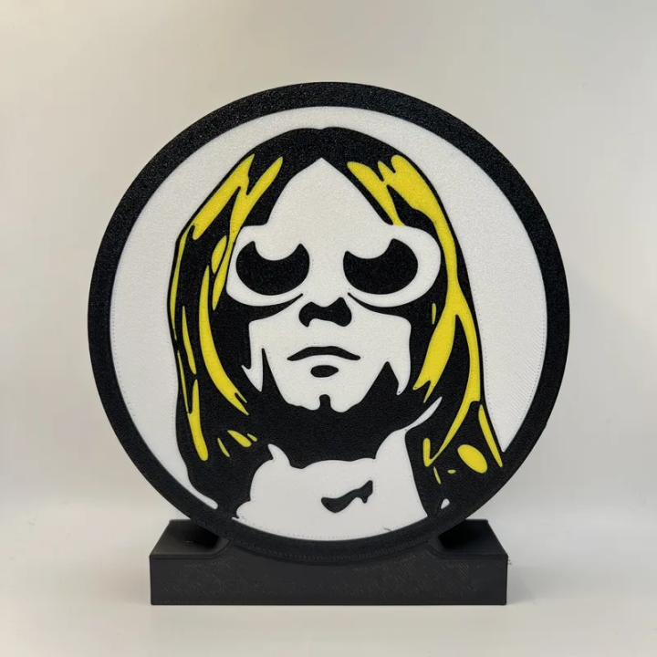 Lampe LED - Kurt Cobain