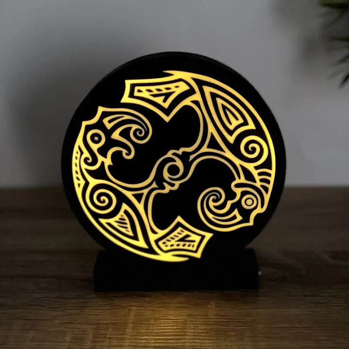 Lampe LED - Hugin & Munin