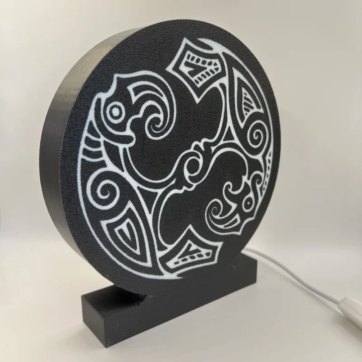 Lampe LED - Hugin & Munin