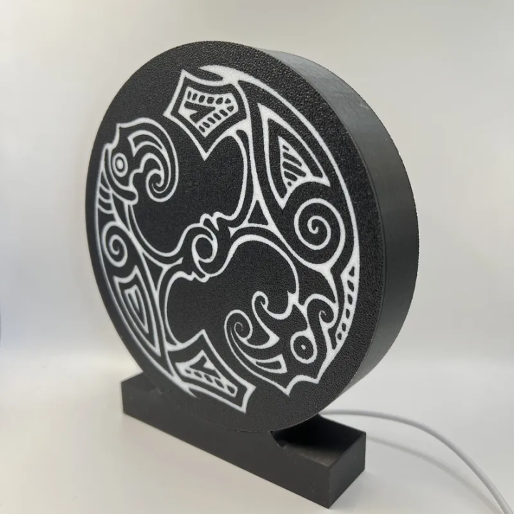 Lampe LED - Hugin & Munin