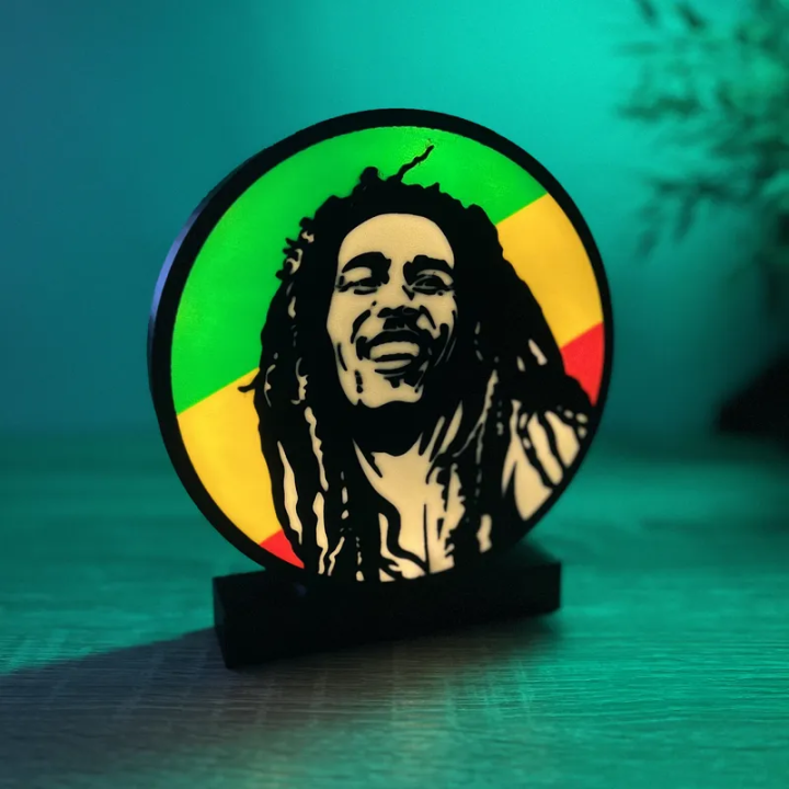 Lampe LED - Bob Marley