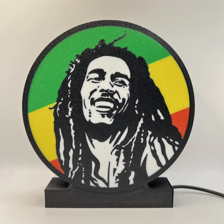 Lampe LED - Bob Marley