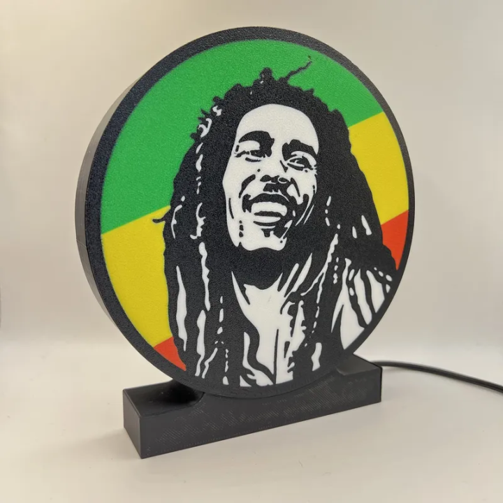 Lampe LED - Bob Marley