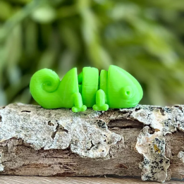 Fidget - Animal mignon articulé - Caméleon