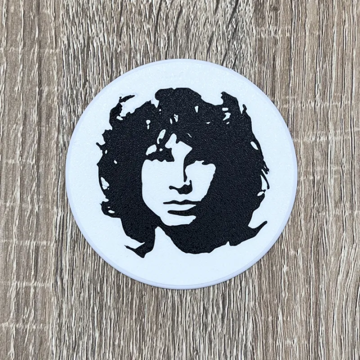 Sous verre Jim Morrison