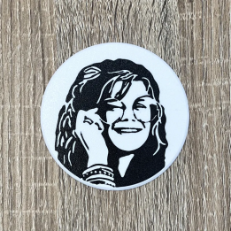 Sous verre Janis Joplin