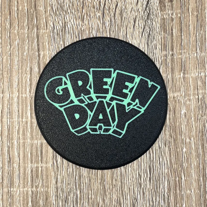 Sous verre Green Day