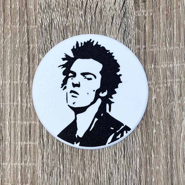 Sous verre Sid Vicious