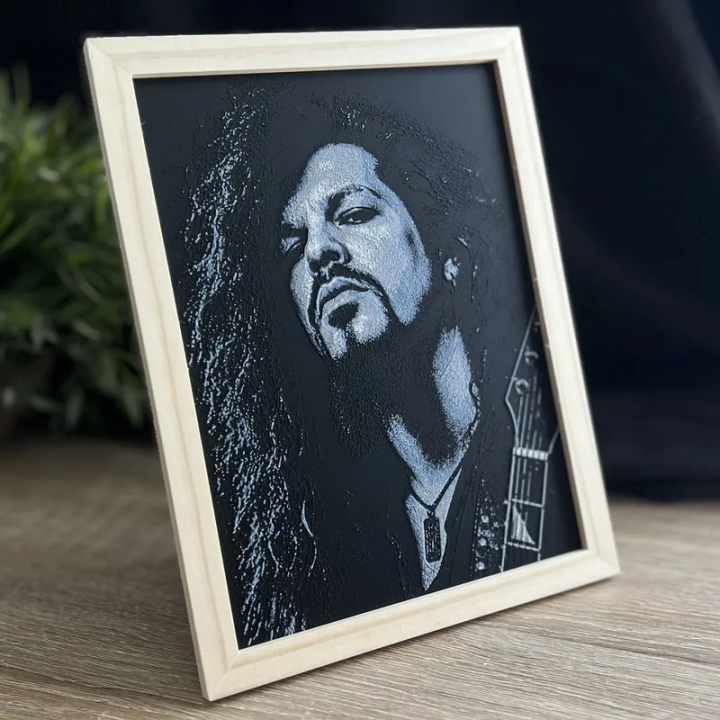 Portrait 3D de Dimbag Darell