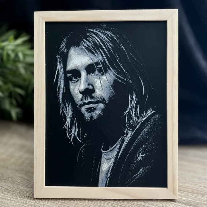 Portrait de Kurt Cobain