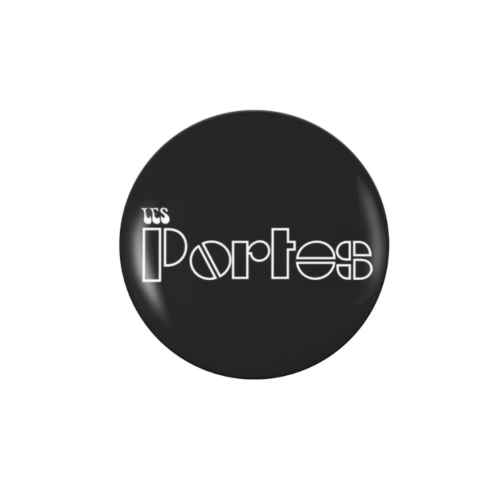 Les portes - Badge